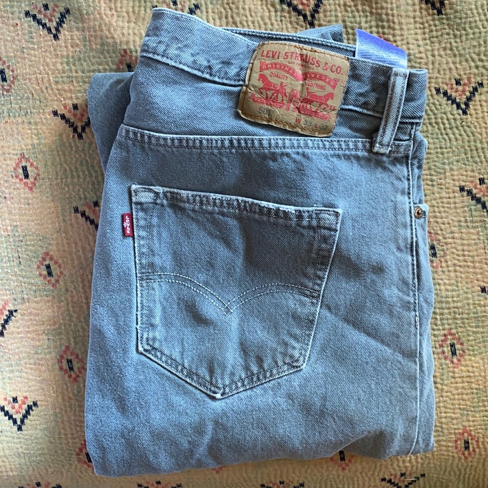 Men’s 501 gray jeans